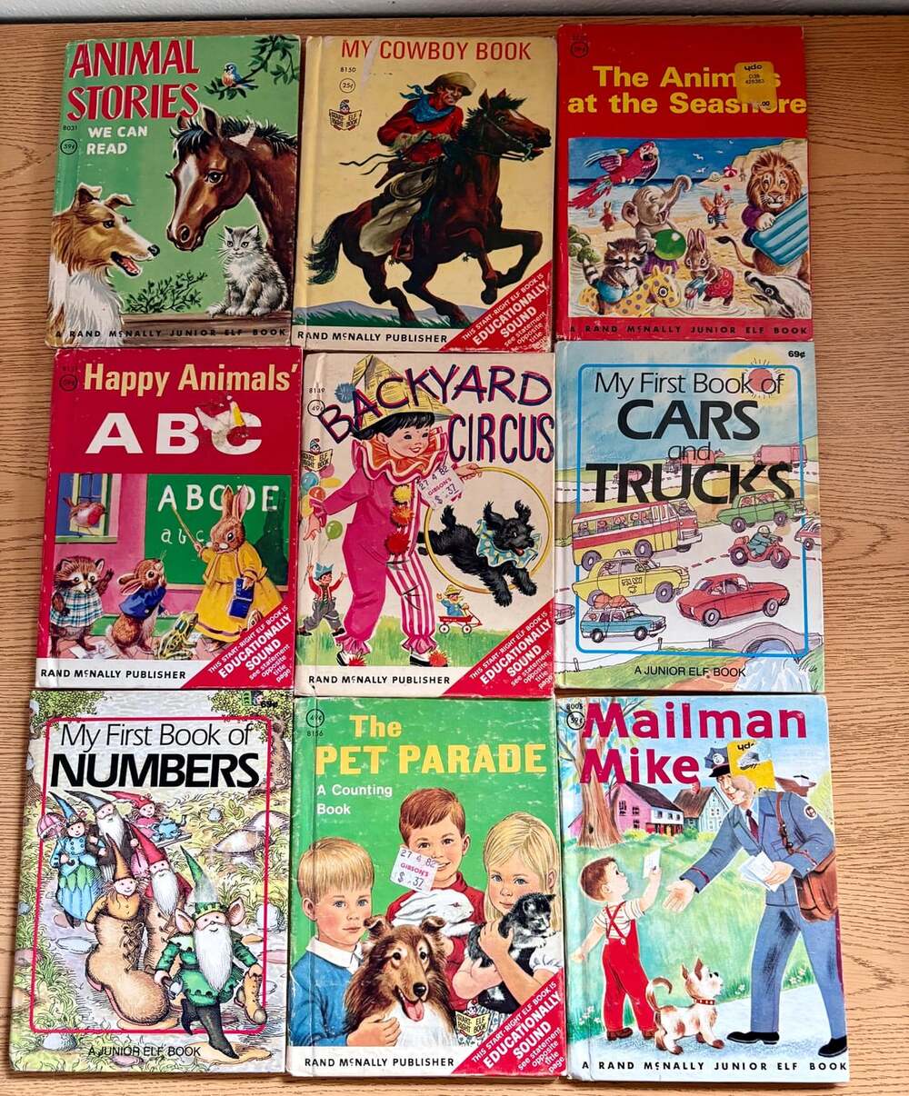 Vintage Rand McNally Junior Elf Book Set – 1960s to 1980s | Charming Collection